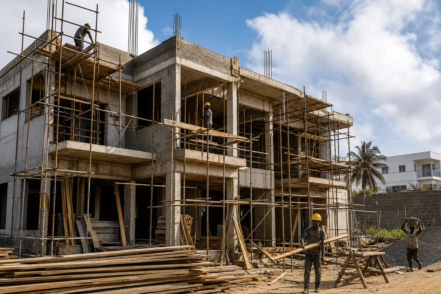 Chantier résidentiel Marcory